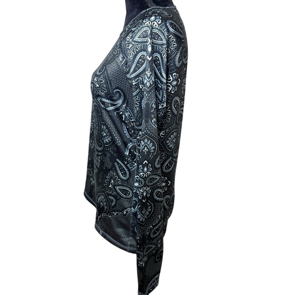 Athleta | Sierra Nevada Top in Granite Gray Victory | Sz M - Picture 3 of 7